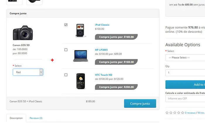 Compre Junto Múltiplos Produtos